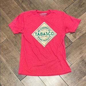 Tabasco Red Logo Tee M 🌺